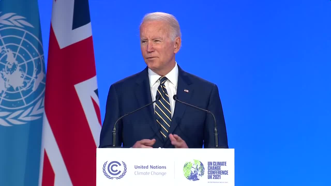 Joe Biden speaks at United Nations Climate Change Summit