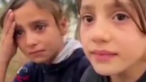 Innocent girls from palastine telling brutal war crime MS USA and Isreel.com