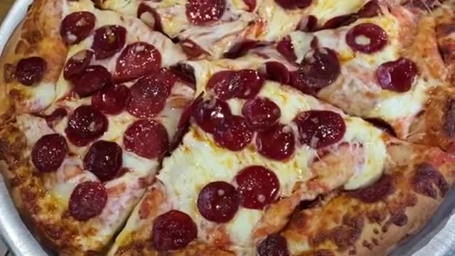 Bacon pizza