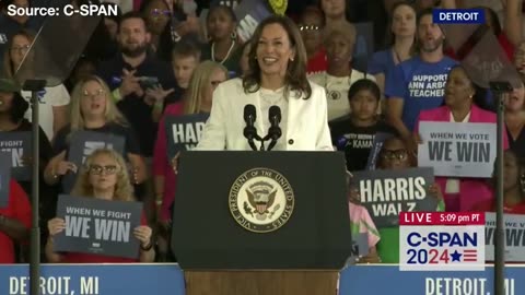 Kamala Heckled