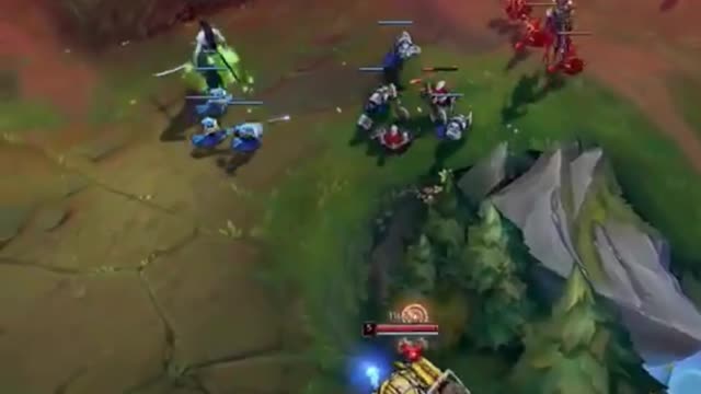 League of Legends good-looking laning solo kill