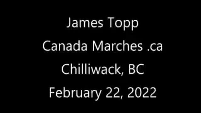 Canadian Armed Forces Veteran James Topp is marching across Canada to protest the Canadian goverment