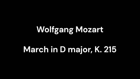 March in D major, K. 215