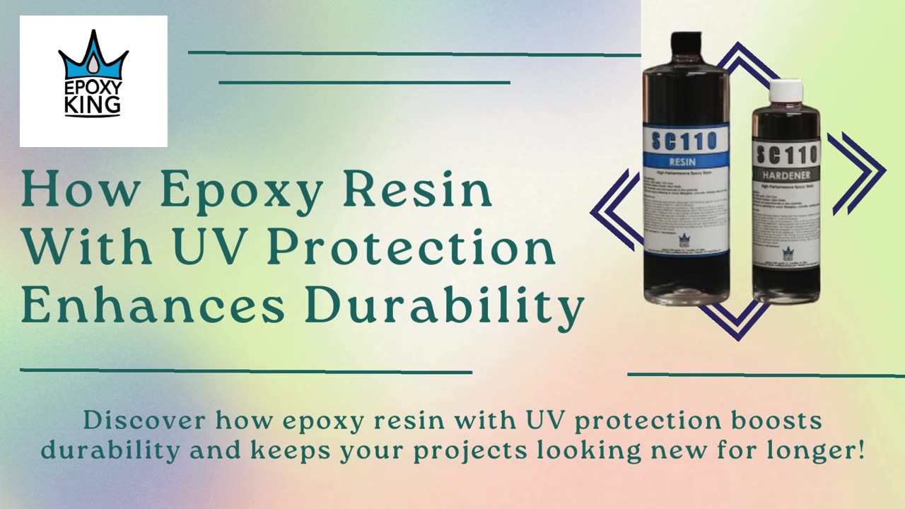 How Epoxy Resin With UV Protection Enhances Durability