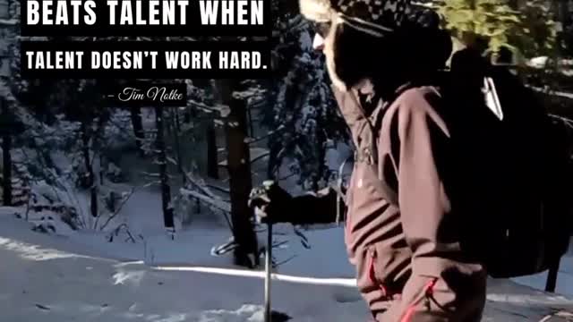 Hard Work Beats Talent When Talent Doesn't Work Hard