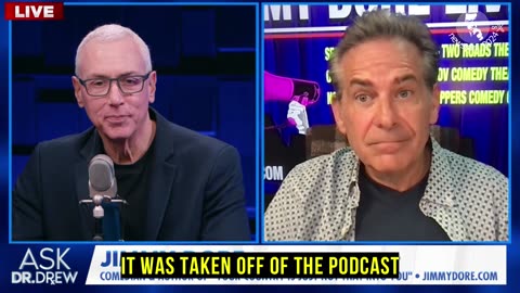 Spotify suddenly removed Dr. Drew’s February 2024 interview with Jimmy Dore