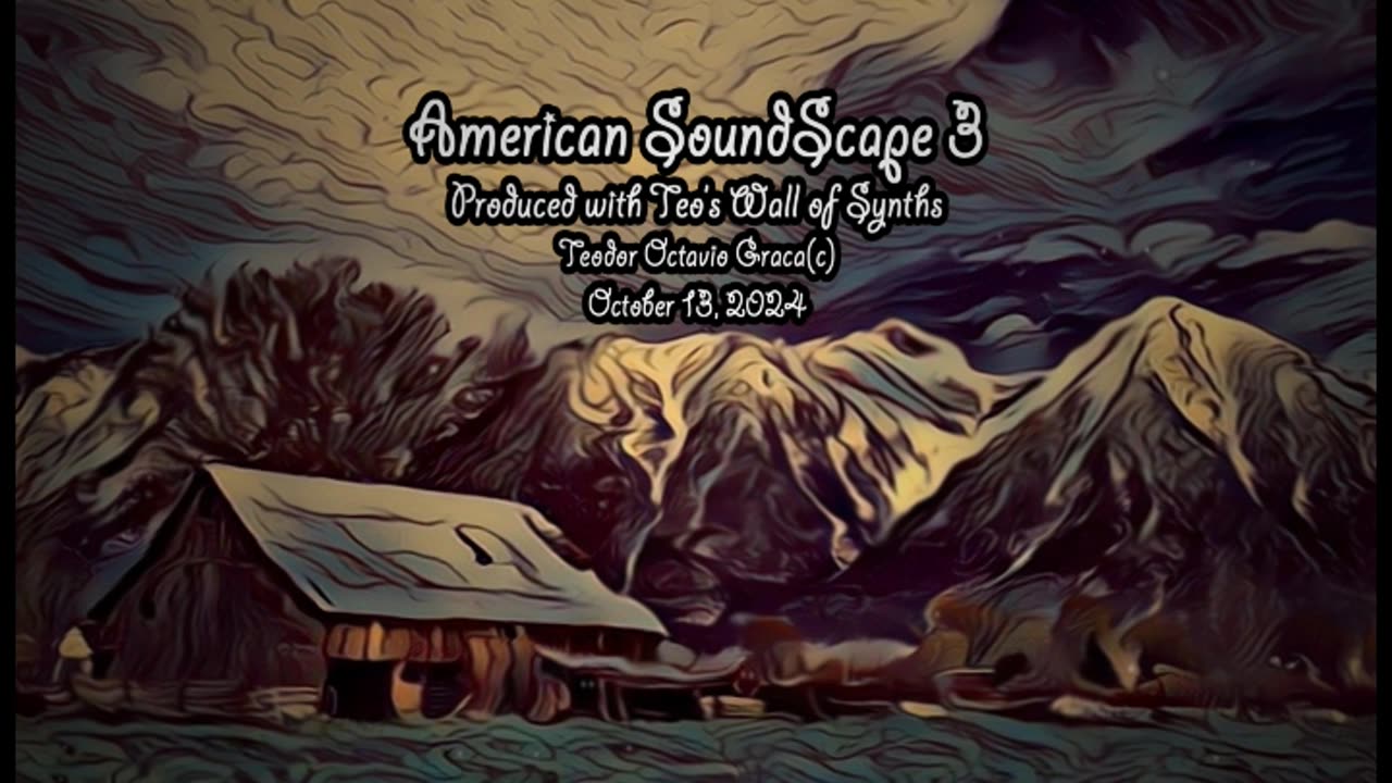 Modular Synth - American SoundScape 3 - Recorded Live - October 13, 2024