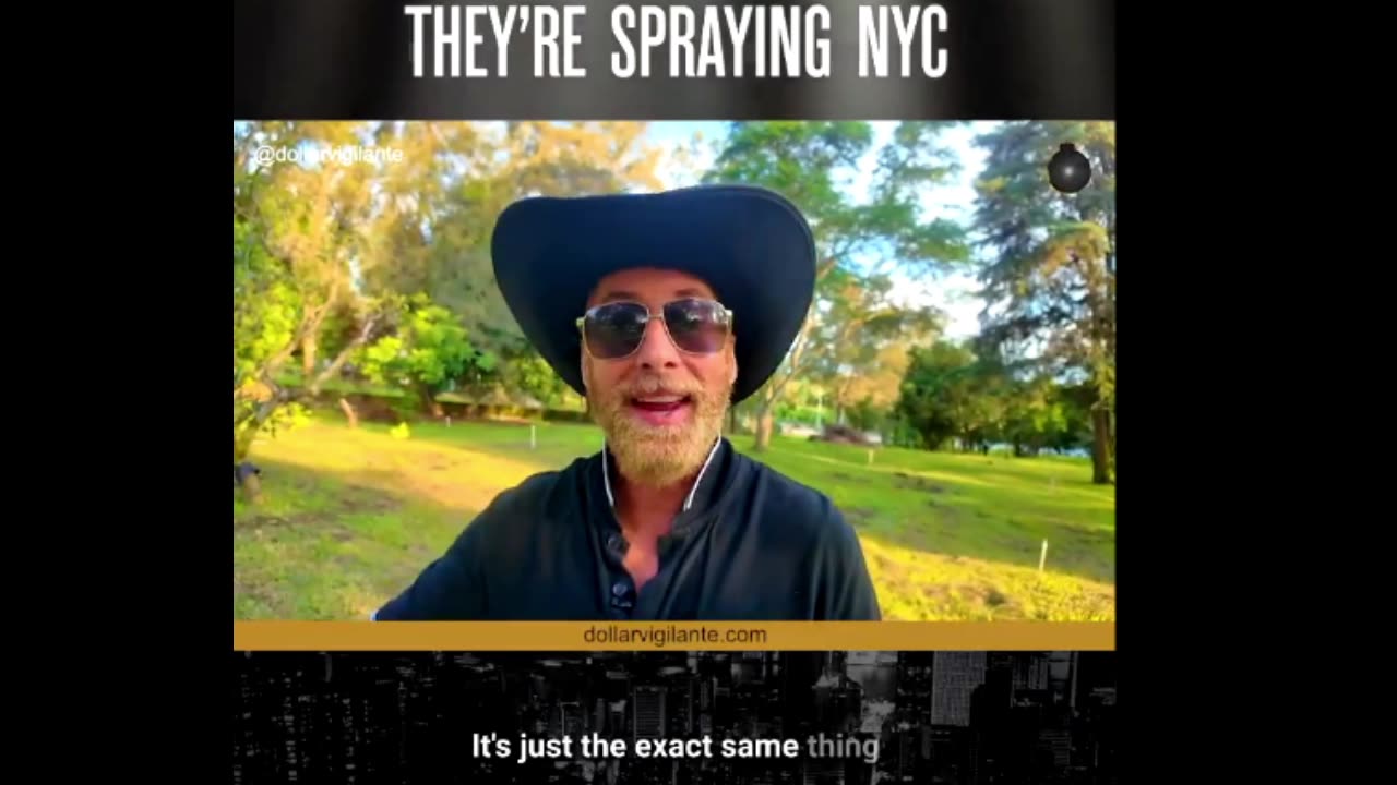 They're Spraying NYC