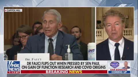 Huge: Rand Paul Has Had Enough of Dr. Fauci's Evasion Tactics!