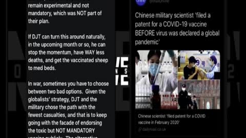 Why Trump Must Support the Vaxx . . .