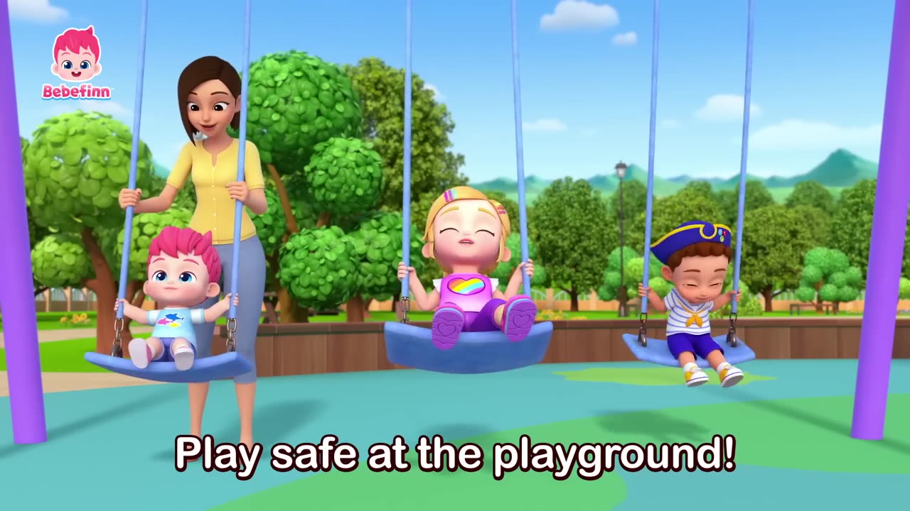 Ouch! Playground Safety Song _Nursery Rhymes for Kids
