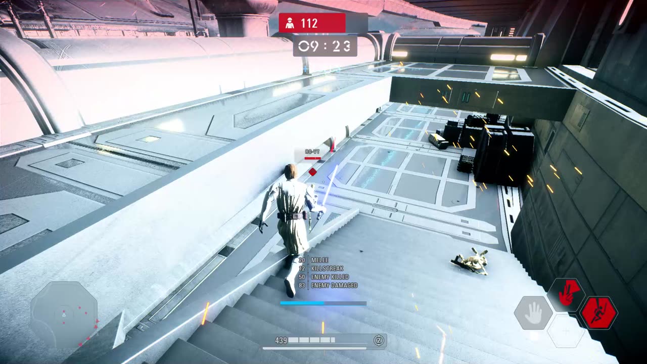 SWBF2 2017: Arcade Onslaught Obi Wan Kenobi Kamino Gameplay