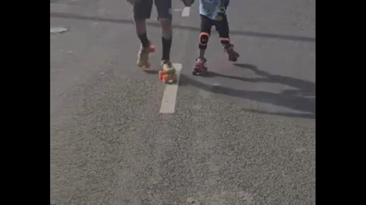 Sibling skating practice | skating | sibling ❤ |#rumble #skaterharshalidhankhola