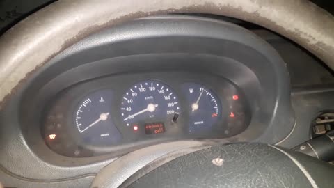 EXTREME TEMPERATURE -14 c COLD START Renault Kangoo 1.9D 1998 E