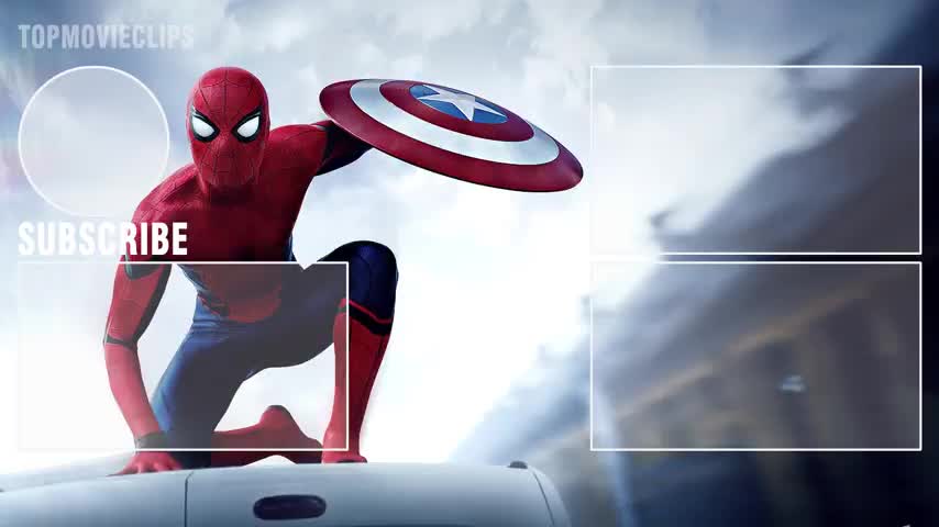 Spiderman's entrance "hi everyone" civil war