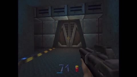 Quake II Playthrough (Actual N64 Capture) - Cargo Bay