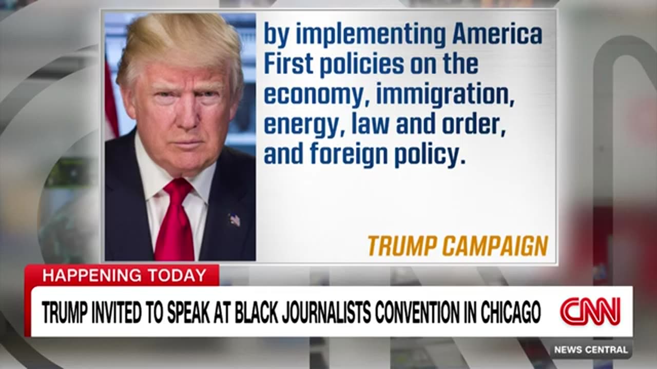 Black journalist group president reacts to Trump visit controversy | CNN