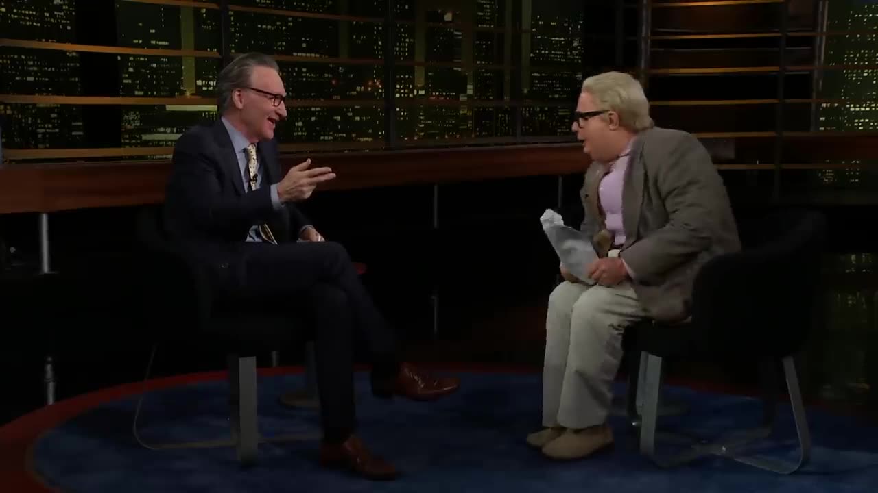 Jiminy Glick Interviews Bill Maher _ Real Time (HBO) -