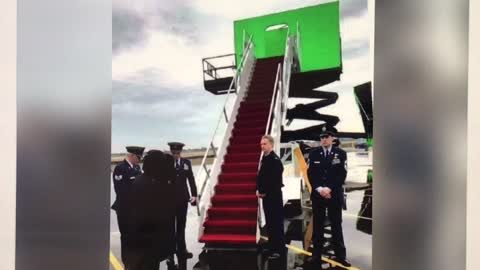 Hologram Joe Biden’s Green Screen Air Force One! That’s not Tom Hanks + Return of JFK JR