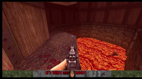 Brutal Doom - Thy Flesh Consumed - Hard Realism - Pistol Start - Perfect Hatred (E4M2)