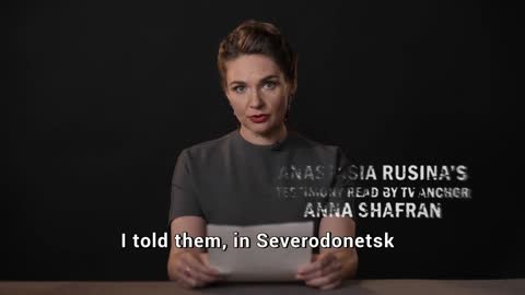 Donbas,Testimonies Of Pain