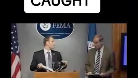 2007 when FEMA faked a news conference.