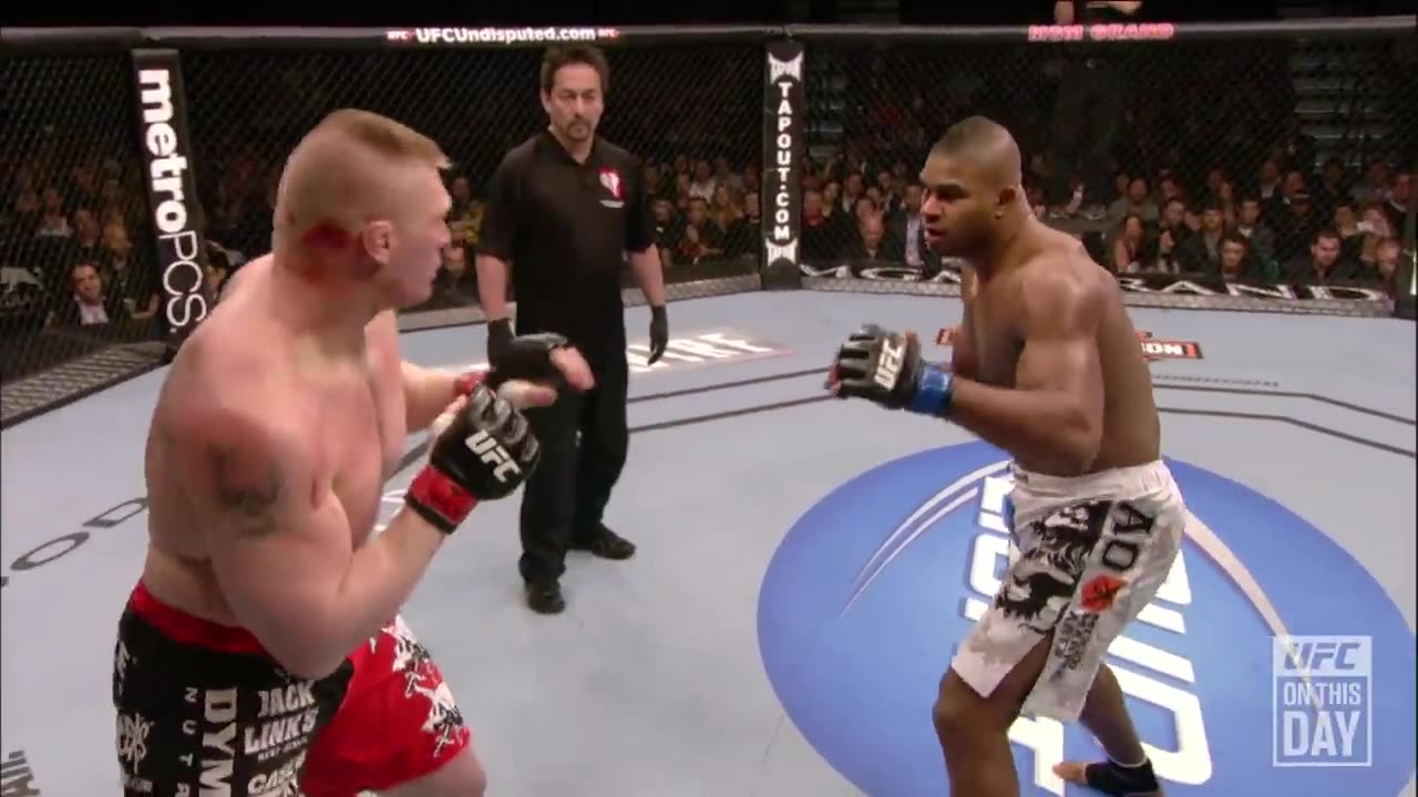 Alistair Overeem TKOs Brock Lesnar in UFC Debut | UFC 141, 2011 | On This Day