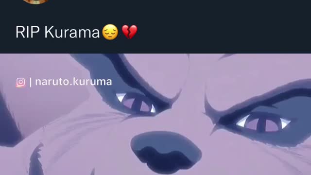 Kurama death! Naruto