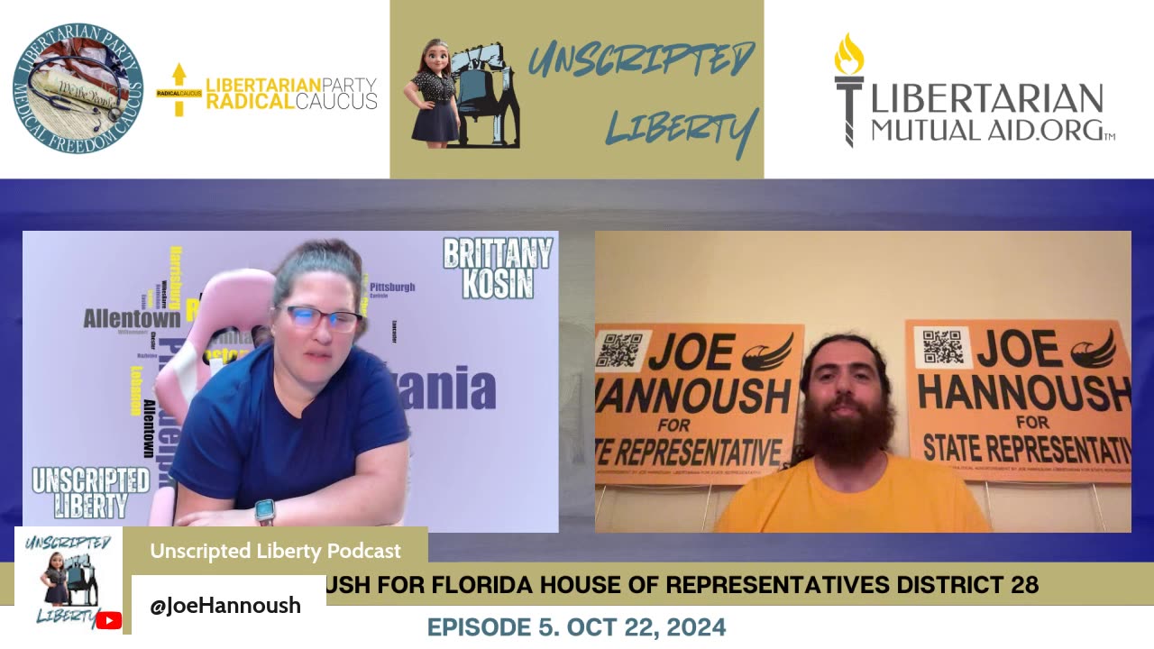 Unscripted Liberty Podcast Episode 5 with Joe Hannoush