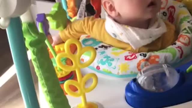 Cute baby Playing