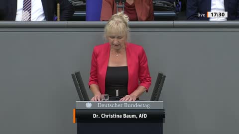 Dr. Christina Baum Rede vom 07.07.2022 - Stärkung des Schutzes der Bevölkerung gegen COVID-19