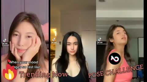 POSE CHALLENGE TIKTOK😉. TRENDING TODAY