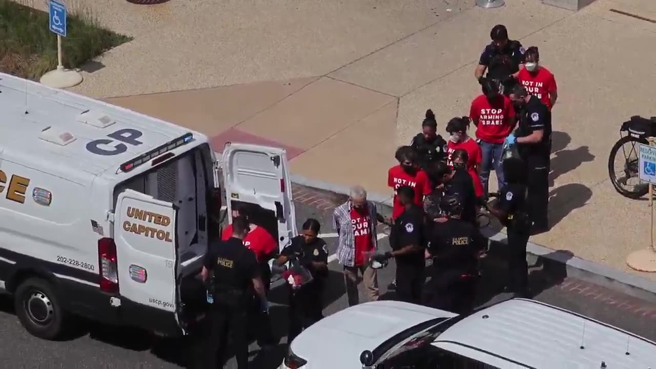 Protesters Are Arrested In DC