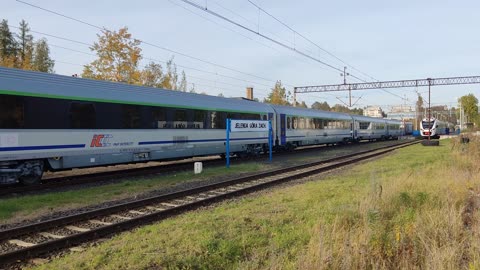 IC Śnieżka mija Jelenią Górę Zach