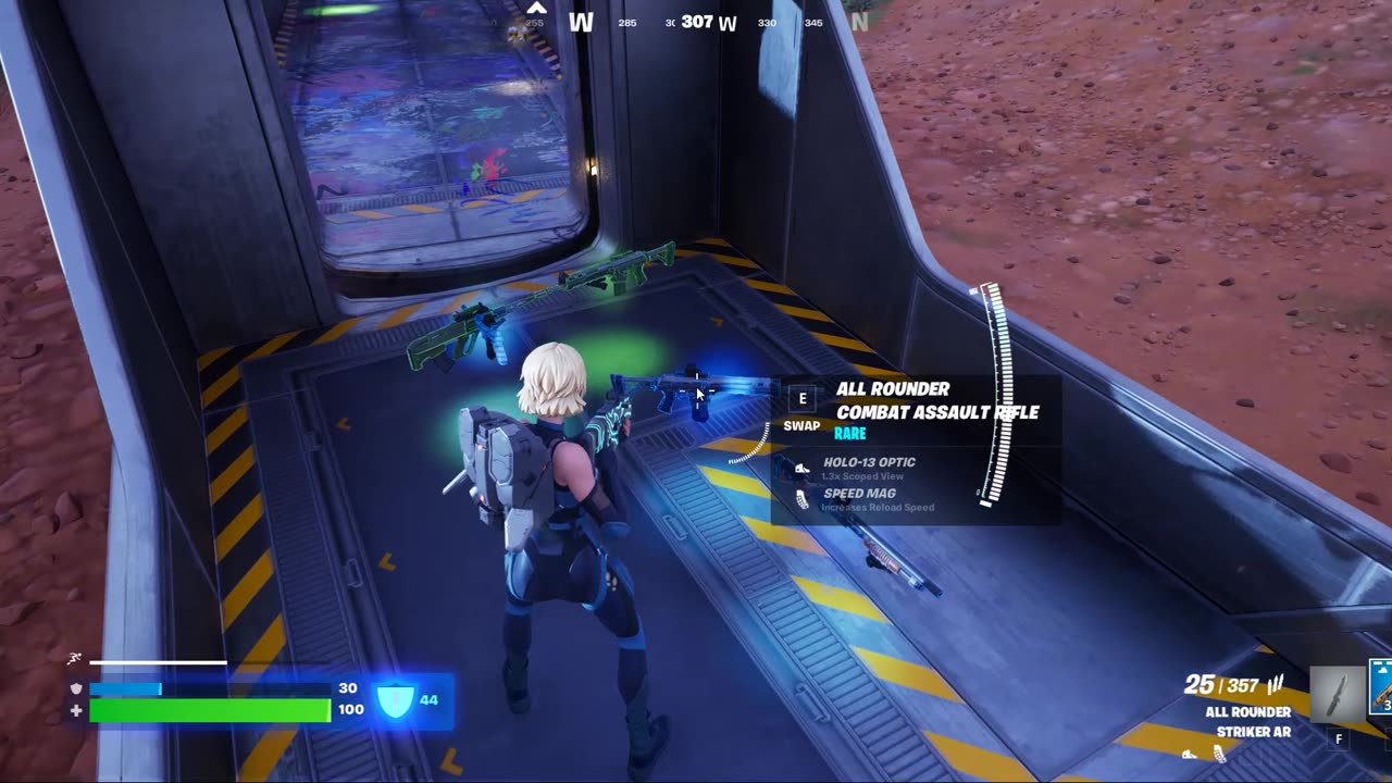 General Kieler Lands Hotrod on Fortnite Train