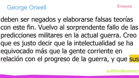 George Orwell - Ensayos 6/10