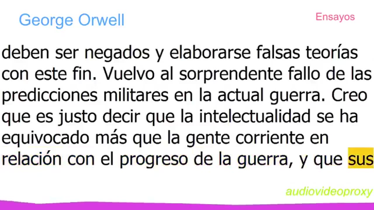 George Orwell - Ensayos 6/10