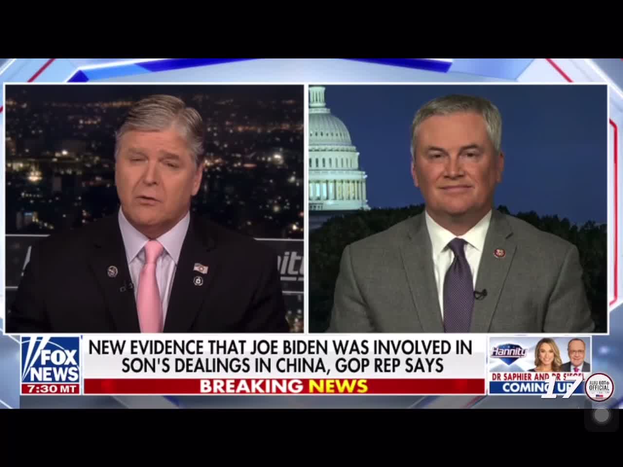 Rep James Comer now has proof Hunter Biden was trying to sell our natural gas to China.