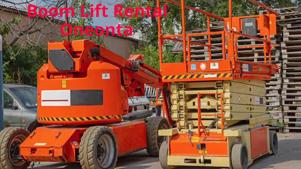 Oneonta Equipment Rental : Boom Lift Rental in Oneonta