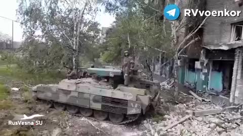 Ukraine War - BMPT "Terminator" of the Russian Armed Forces in Popasnaya, LPR