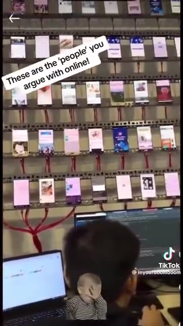 these are the people you argue with online! Wake up!