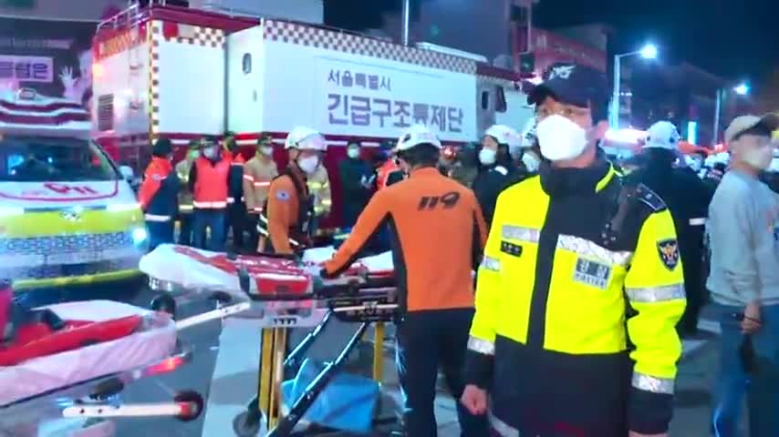 South Korea: at least 120 dead, 100 injured in halloween incident