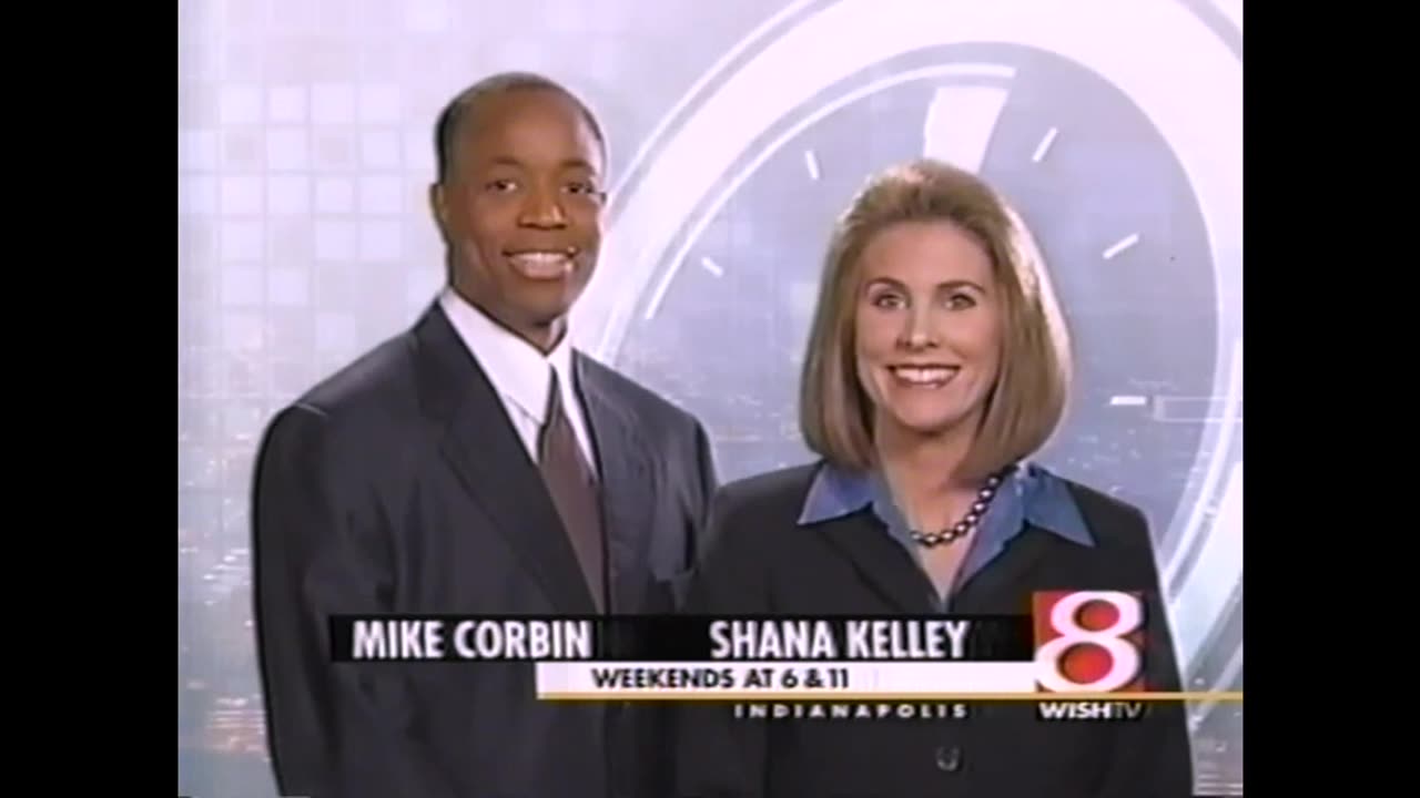 November 24, 2002 - Pool Tables at Watson's & Mike Corbin & Shana Kelley WISH News Bumper