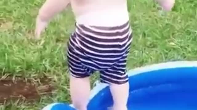 1 minute Baby Funny Videos playing # Short