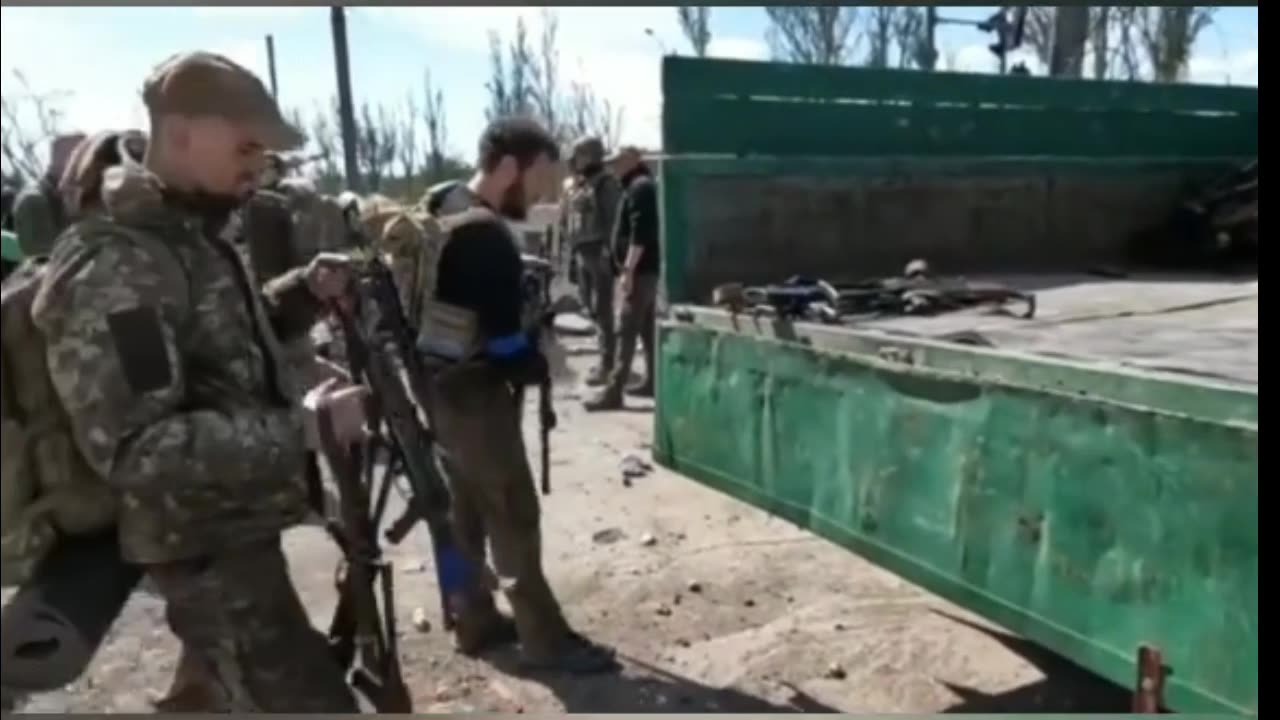 Ukrainian mercenaries surrender