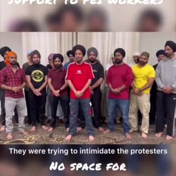 Indian protesters in Brampton are THREATENING the Canadian government with retaliation