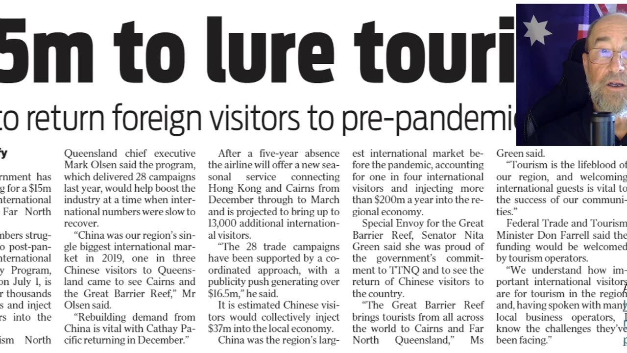 15m to lure tourists