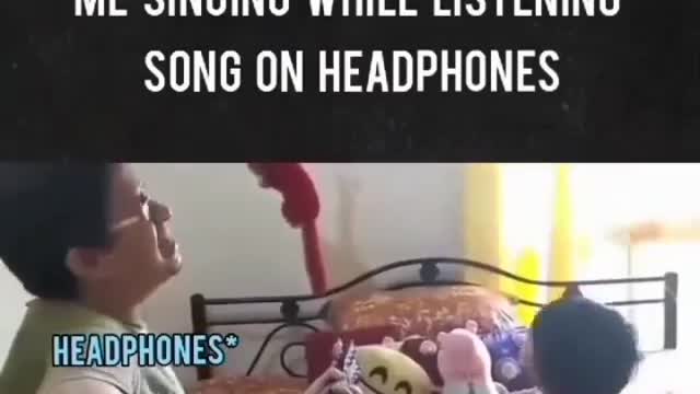 I . when i sing