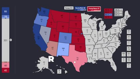 STUNNING 2024 Election Map Based on NEW Polls in ALL 50 STATES | Kamala Harris