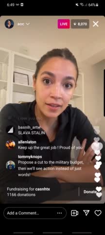 Biden Apologist AOC With Her Best Spin on Afghanistan -- "This Is War"